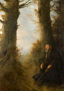 Vermoeide zwerver, 1878 door Alphonse Legros